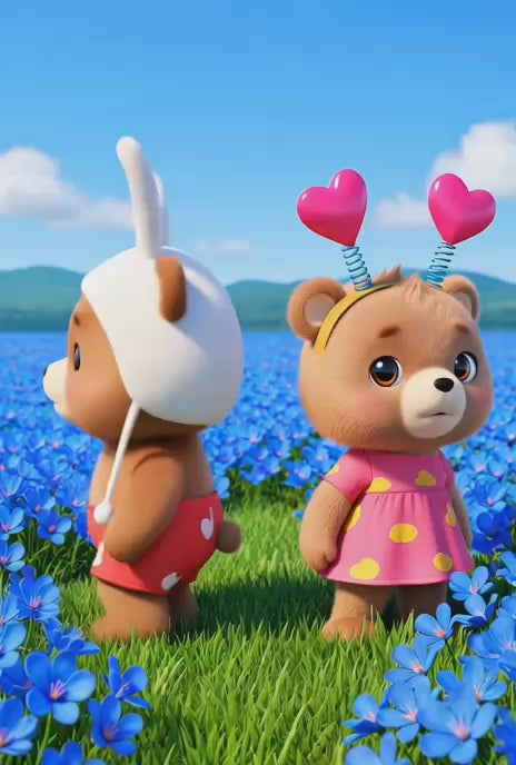 Meet Canvas & Cup: Adorable New Friends in a Magical Meadow!